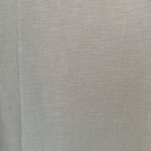 Tru Self sage green lace and screen print front Bell sleeve shark bite blouse - Picture 12 of 13